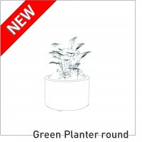 Green-Furniture » Green Planter round